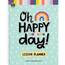 Teacher TCR 8321 Oh Happy Day Lesson Planner - Monthly - 40 Week - 1 W