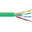 Cablesys ICC-ICCABT6VGN C6 500 Utp Sld Cbl 23g 4p Cmp- 1k Green