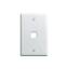 Onq WP3401WH 1 Gang 1-port Wall Plate White
