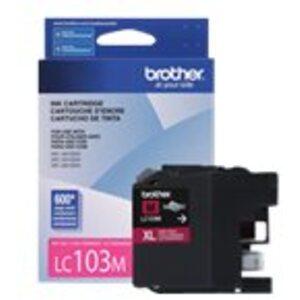 Refurbished Brother LC103M Ink, , Magenta, 600 Pg Yield