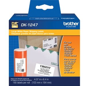 Refurbished Brother DK-1247 Die Cut Large Shipping Labels