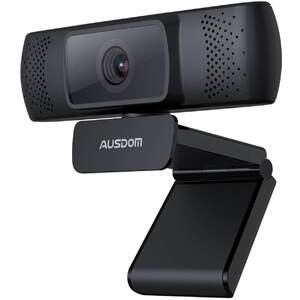 Refurbished Ausdom AF640 1080p Webcam Auto Focus With Noise Cancelling