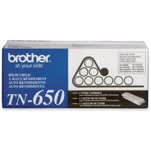 Used Brother TN650 Toner, , Black, 8,000 Pg Yield
