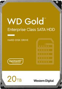Used Western WD202KRYZ 20tb 3.5in Sata 512e Gold