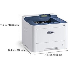 Xerox Phaser 3330-DNI Laser Printer - Monochrome - 1200 x 1200 dpi Print - Plain Paper Print - Desktop - 42 ppm Mono Print - A4, Letter, Legal - 300 sheets Standard Input Capacity - 80000 Duty Cycl