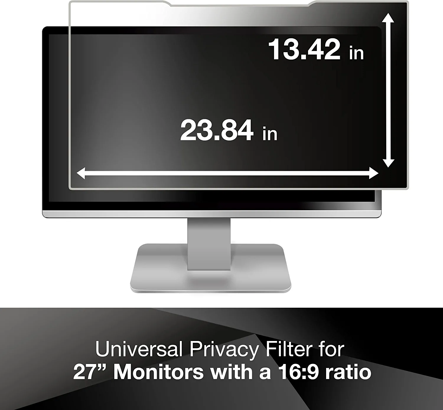 3M Privacy Filter for 27 in. Full Screen Monitors, PF270W9E