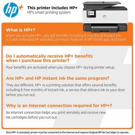 HP Officejet Pro 9015e Inkjet Multifunction Printer - Color - Copier/Fax/Printer/Scanner - 32 ppm Mono/32 ppm Color Print - 4800 x 1200 dpi Print - Automatic Duplex Print - Upto 25000 Pages Monthly - 250 sheets Input - Color Flatbed Scanner - 1200 dpi Optical Scan - Color Fax - Ethernet - Wireless LAN - HP Smart App, Apple AirPrint, Wi-Fi Direct, Mopria - USB - 1 Each - For Plain Paper Print