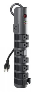 Belkin BP108200-06 8-outlet Pivot-plug Surge Protector, 6 F