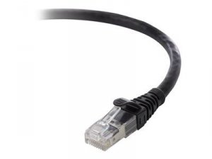 Belkin F2CP003-25BK-LS Patch Cable - Rj-45 - Male - 25 M - Black