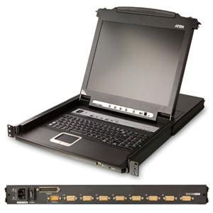 Aten CL5708N 8-port 19in. Lcd Kvm