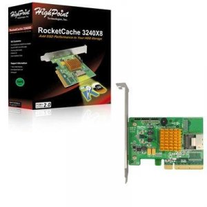 Highpoint ROCKETCACHE3240X8 Rc3240x8 Pcie Sata Hba With Minisas Suppor