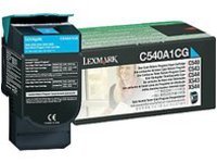 Original Lexmark C540A4CG Cyan Toner Cartridge F C540