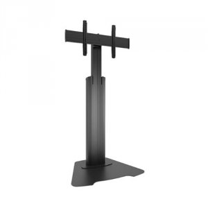 Chief LFAUB Large Fusion Manual Height Adjustable Floor Av Stand  Blac