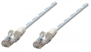 Intellinet 338370 5 Ft White Cat5e Snagless Patch Cable