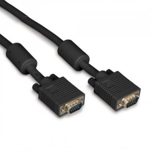 Black EVNPS06B-0020-MM 20ft Evnps06b-0020-mm Vga To Vga Mm Cable W Fer