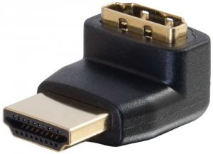 C2g 18413 Up Right Angle Hdmi Adapter Mf