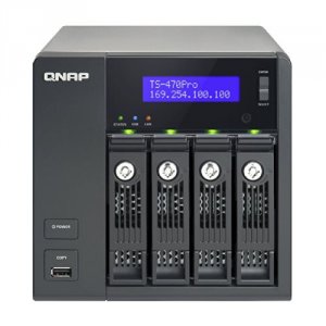 Qnap TS-470-PRO-16G-US 4-bay 16gb), Sata 6g, 10gbe, Lcd, Hdmi