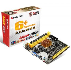 Biostar A68N-2100 Motherboard A68n-2100 Amd Apu E1-2100 Ddr3 16gb Sata