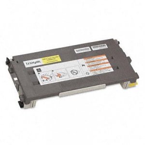 Original Lexmark C500S2YG Yellow Toner Cartridge For C500