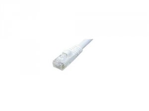 Micropac C5EM-100-WHB 100ft White Cat 5e Patch Cable, Molded