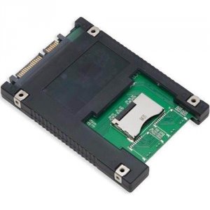 Syba SD-ADA40081 2.5in Sata To 2x Sd Adapter. Economical Ssd. Support 