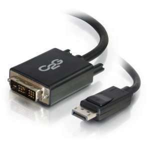 C2g 54328 3ft Displayport To Dvi Adapter Cable - Dvi-d Single Link Bla