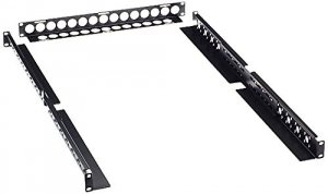 Black URK1U Universal Rail Kit, 1u