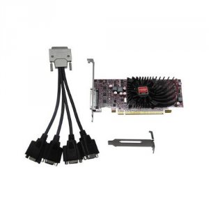 Jaton VIDEO-PX369-QLP Amd Radeon Hd6570, 4 X Vga (vhdci), Pci-express 