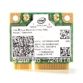 Intel 7260.HMWBNWB.R 7260hmw 11bgn N300 Pcie