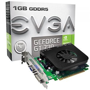 Evga 01G-P3-3736-KR Video Card 01g-p3-3736-kr Gt730 1gb Ddr5 128bit Pc