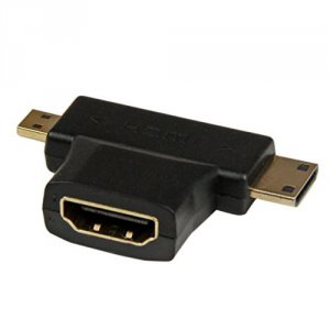 Startech HDACDFMM Hdmi To Hdmi Mini Or Hdmi Micro Adapter