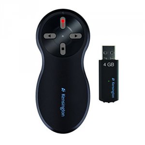 Kensington K72441AM The  Wireless Presenter With Laser Pointer And Mem