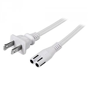 Startech VW2476 .com 6 Ft White Standard Laptop Power Cord - Nema 1-15