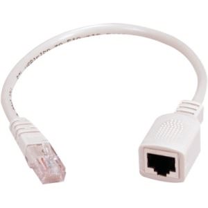 Qvs CC712MF-02 2ft Gray Shielded Premium Cat5e