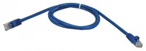 Qvs CC5-07BL 3pk 7ft Cat5e Blu Ethernet