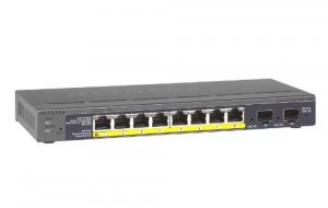 Netgear GS110TP-200NAS Prosafe 8-port Gigabit Poe Smart Switch With 2 