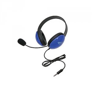 Ergoguys 2800-BLT Califone Kids Stereo Headphone Blue