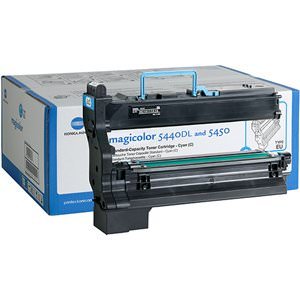 Original Konica 1710602-008 Toner Cartridge - Cyan - 12000 Pages At 5%