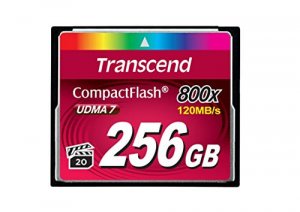 Transcend TS256GCF800 256gb Cf Card (800x, Type I )