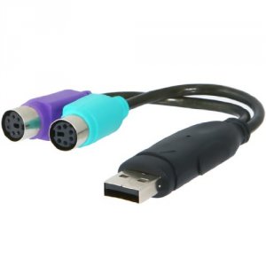 Sabrent SBT-PS2U Usb To Dual Ps2 Cable