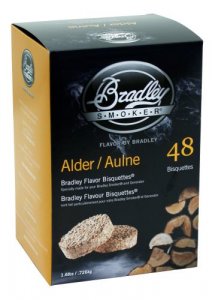 Bradley BTAL48 Bisquettes Alder 48pk