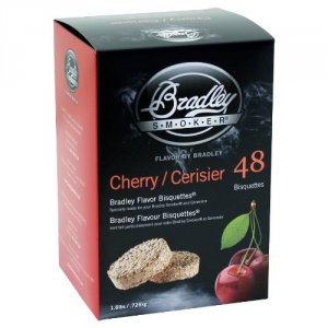 Bradley BTCH48 Bisquettes Cherry 48pk