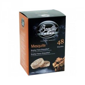 Bradley BTMQ48 Bisquettes Mesquite 48pk