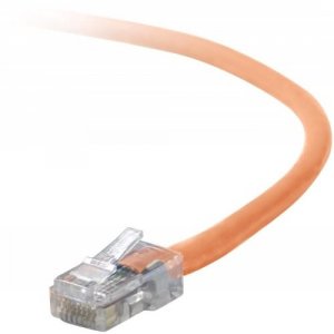 Belkin A3L791-10-ORG-S 10ft Cat5e Snagless Patch Cable, Utp, Orange Pv