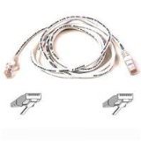 Belkin A3L980-07-WHT-S 7ft Cat6 Snagless Patch Cable, Utp, White Pvc J