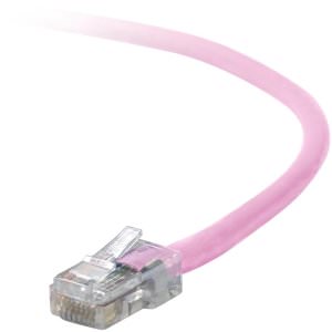 Belkin A3L791-10-PNK-S Patch Cable - Rj-45 (m) - Rj-45 (m) - 10 Ft - U