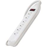 Belkin F9D160-04 6-outlet Power Strip, 4ft, White