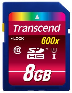 Transcend TS8GSDHC10U1 8gb Sdhc Class10 Uhs-i Card