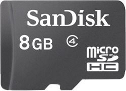 Western SDSDQM-008G-B35 La 8gb Microsdhc Wo Adapter