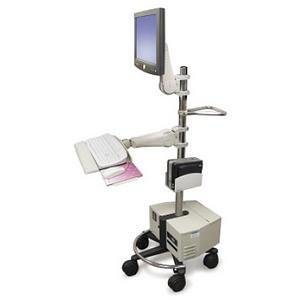 Ergotron 60-131-003 Mobile Workstand.this Sit-stand Mobile Computer Ca